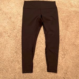 lululemon leggings, size 16, black